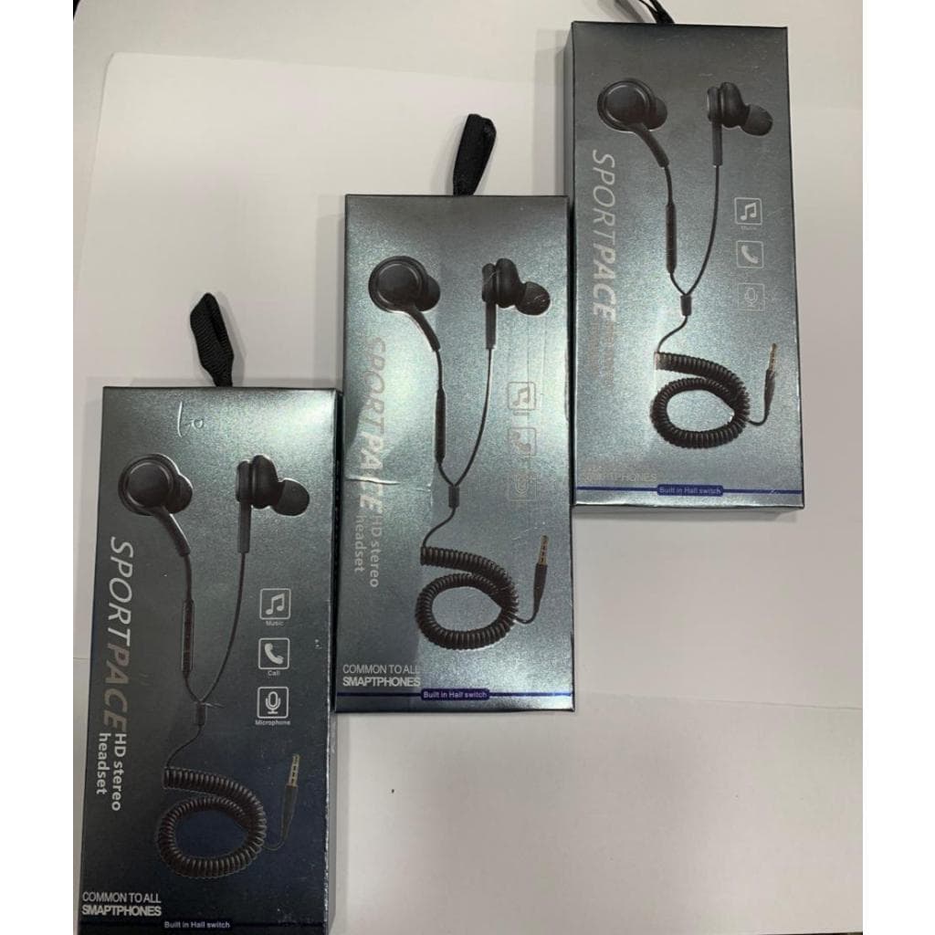 Kit c/ 10 Fones de Ouvido SPORTPACE com Microfone para Chamadas ML0101