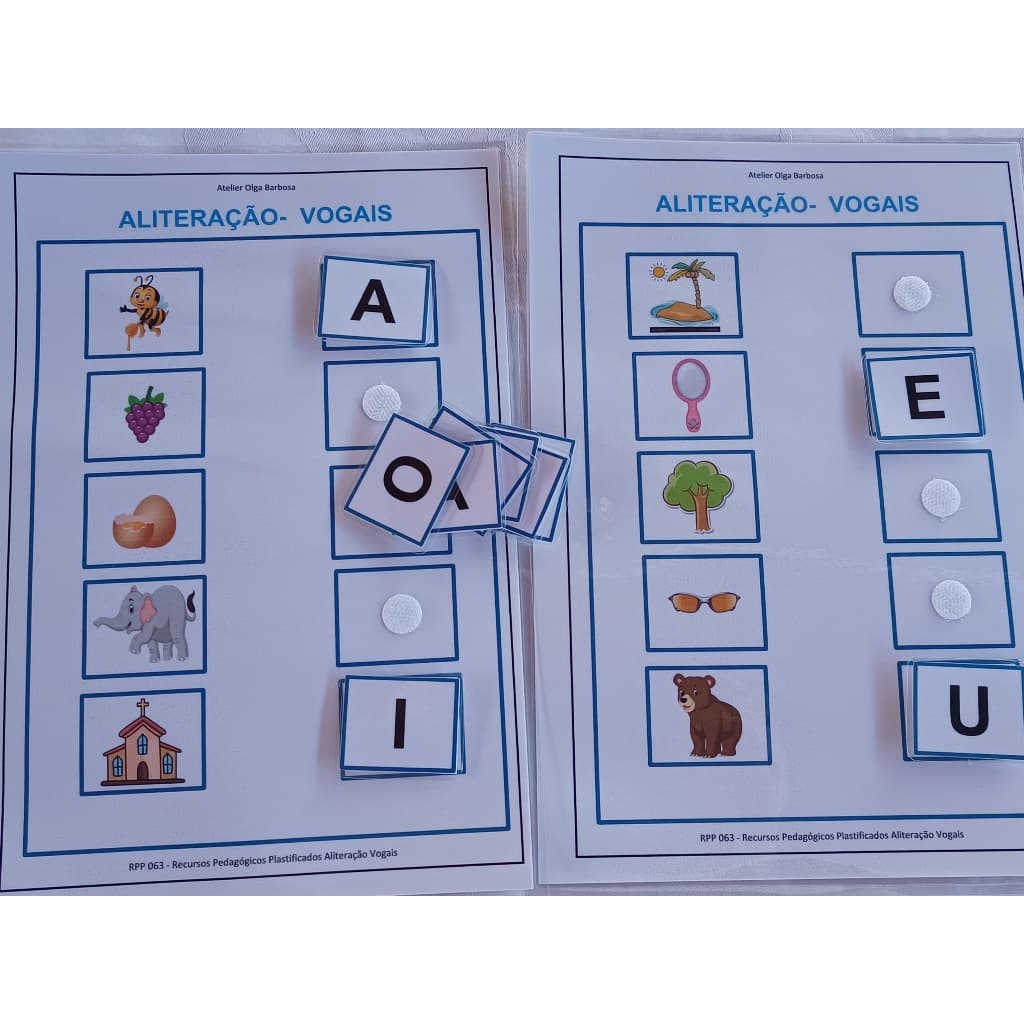 Kit 06 RPP  Aliteração Vogais e Aliteração som inicial