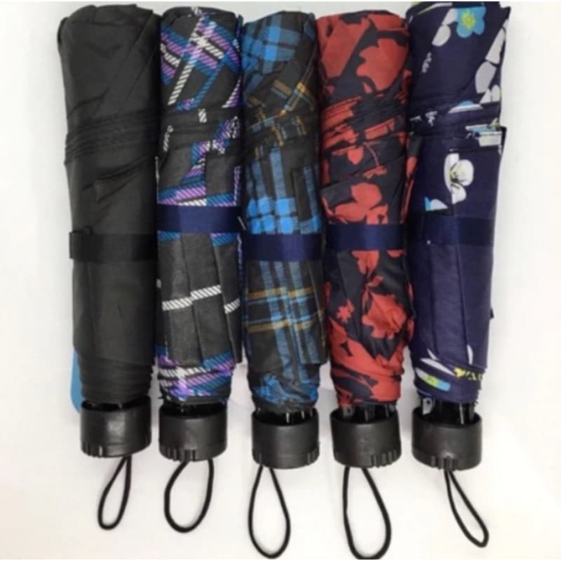 Sombrinha Guarda-Chuva com Estampa Sortida Colorida Cabe na Bolsa com Estampas Diversas