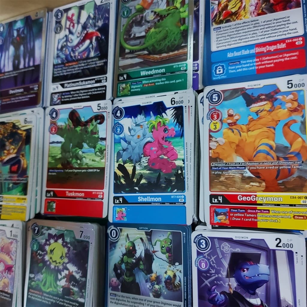 50 Cartas de Digimon Originais Diversas Cartas