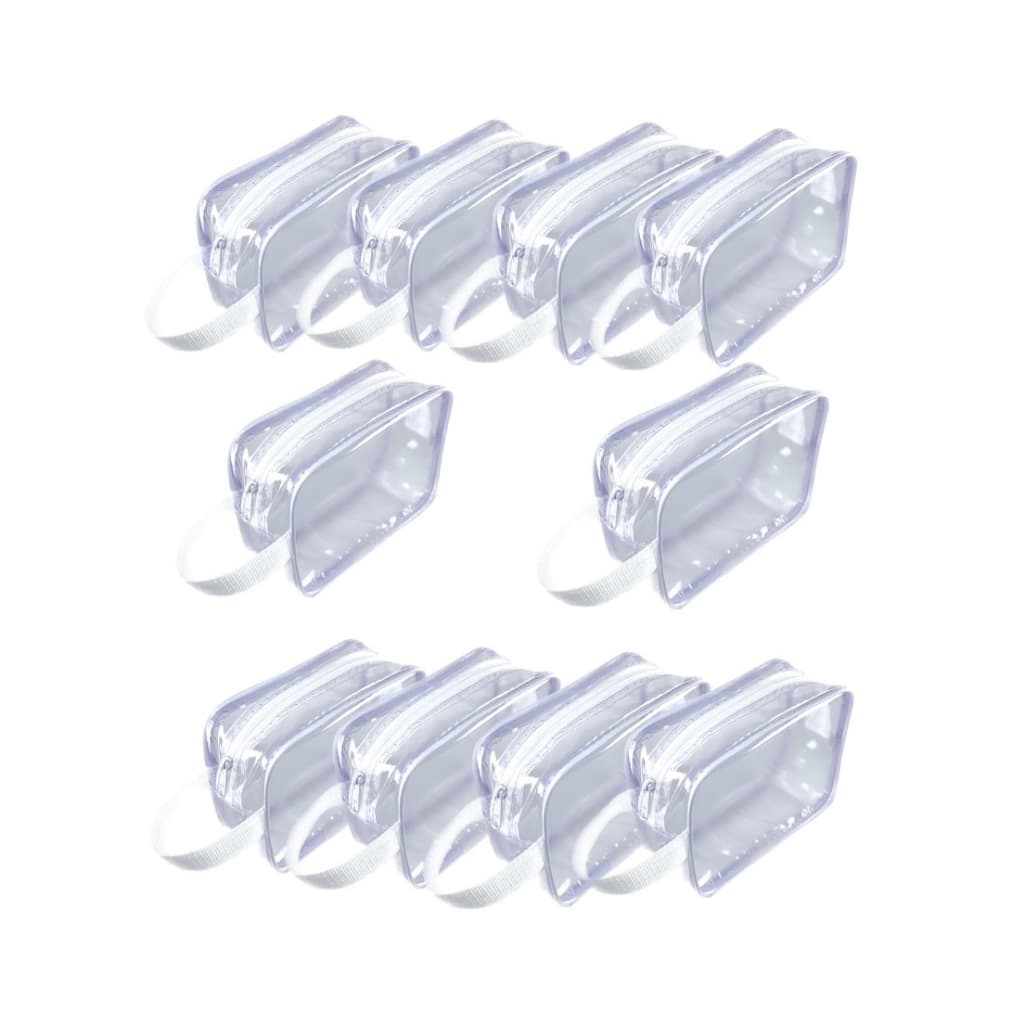 Kit Nécessaires 25 Unidades 20x15x8 Transparente Pequena