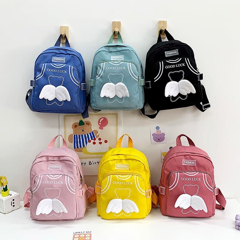 Kids Mochila infantil Para menino ou menina GOOD LUCK