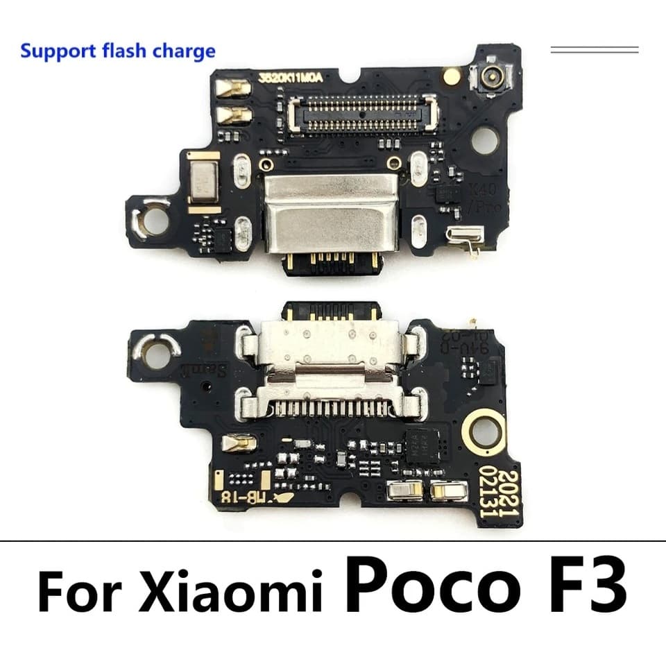 Conector De Carga Placa Compatível De POCO Phone F3