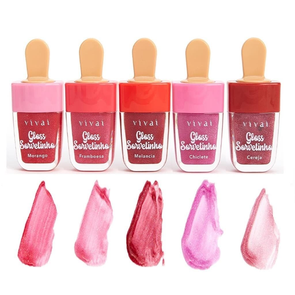 kit 6 Gloss Sorvetinho V306911 - Vivai