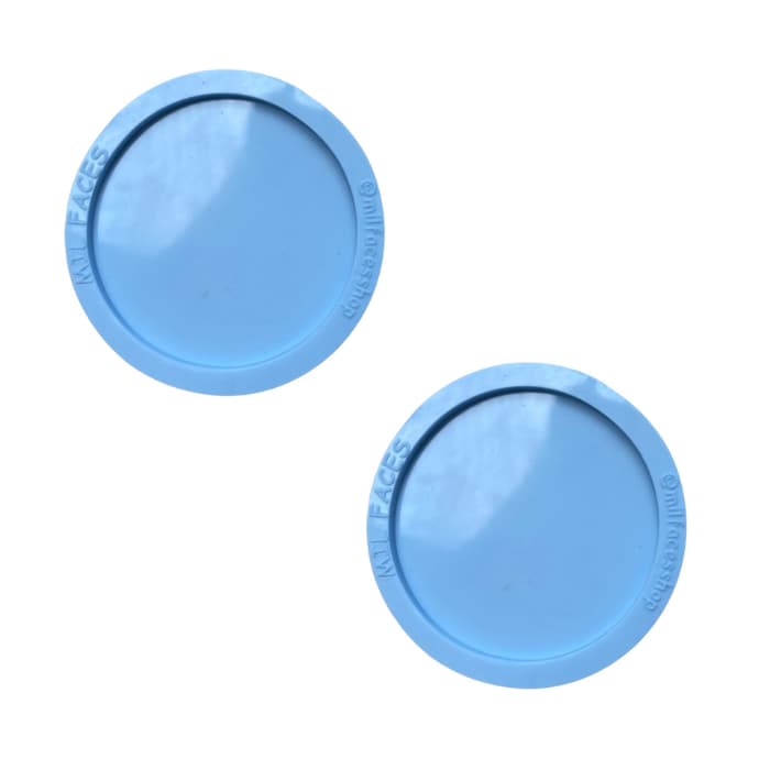 Kit 2 Molde Silicone Redonda 8cm M200 Resina Porta Copo