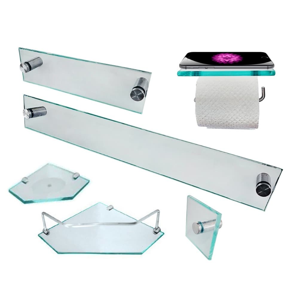 Kit para banheiro premium diamante