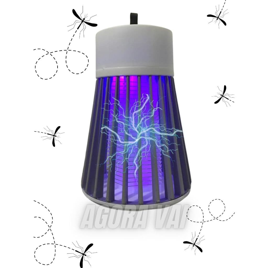 Luminária Mosquito Killer Repelente saida USB