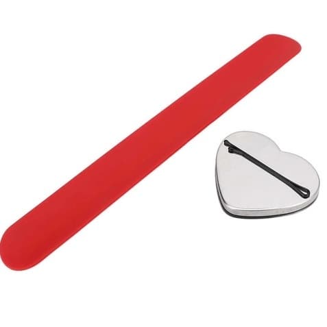 Pulseira para pomada modeladora Grampos Cabeleireiro Penteado (cor aleatorio) CORAÇÃO
