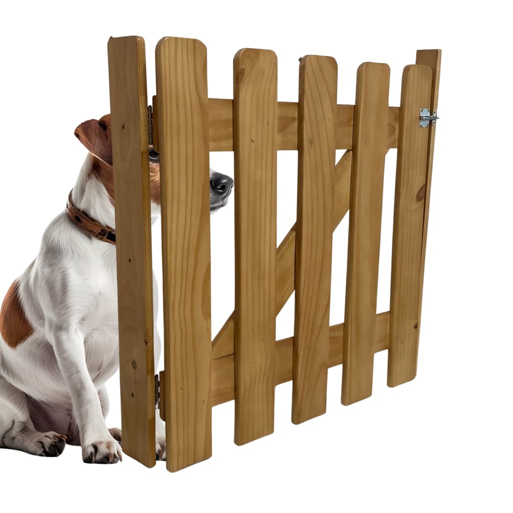 Portão Pet Grade Proteção Para Cachorro Cães Em Madeira Maciça Diversos Tamanhos