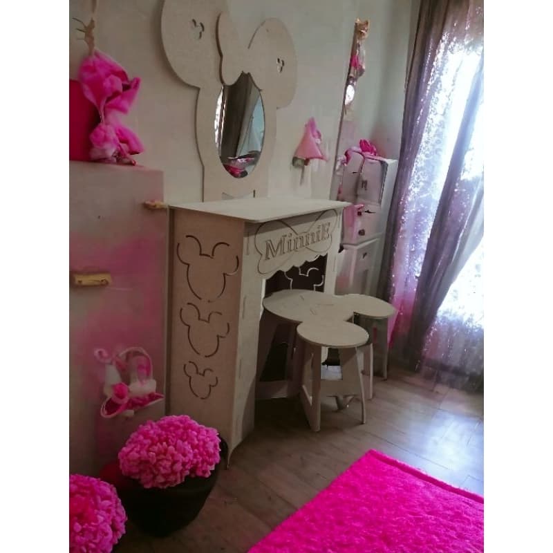 Penteadeira infantil em MDF