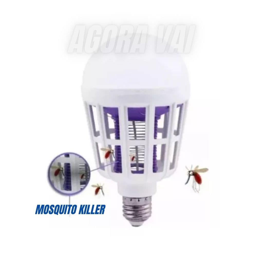Lâmpada Led Mata Mosquito Killer Repelente