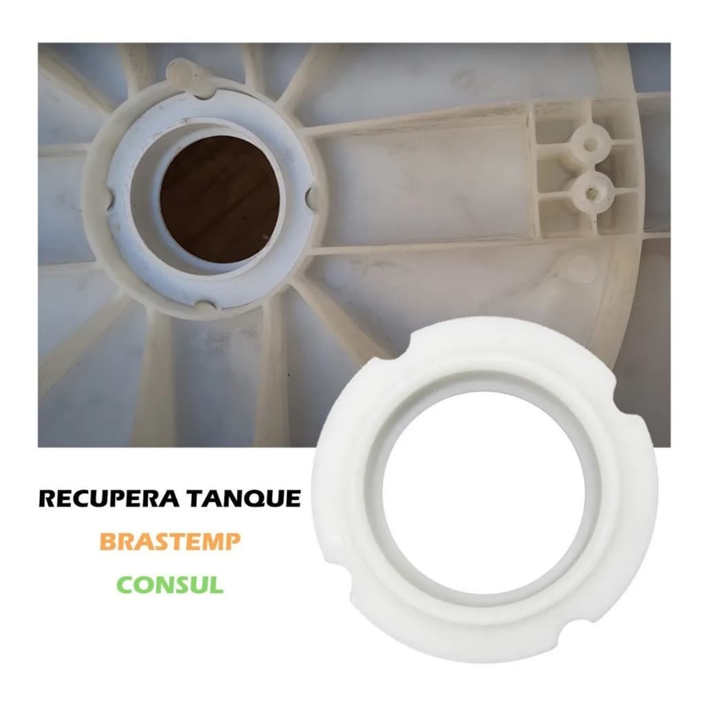 Kit Salva Tanque + Silicone Selante Pu 40 Cibra Flex Branco 400g