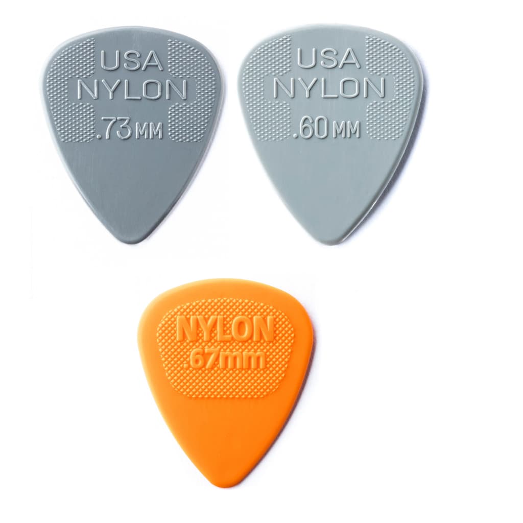 Palheta Nylon Midi 0,67.60. e 73mm 1 de cada