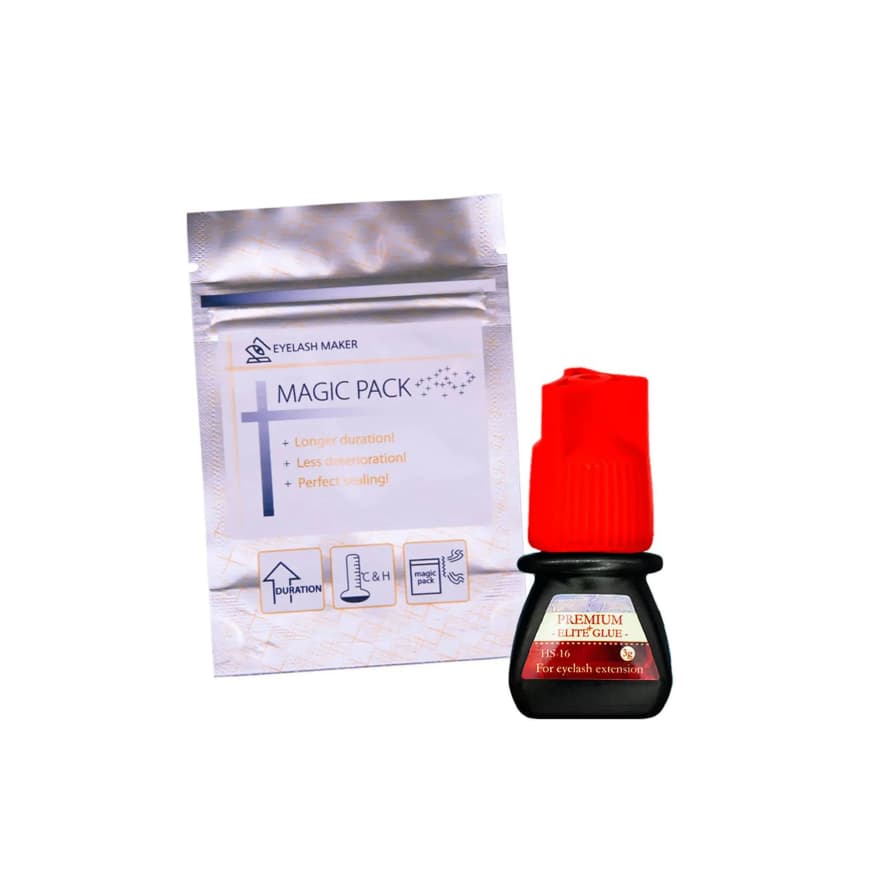 Cola Elite Hs16 Extensão Cílios Fio Premium Black Glue