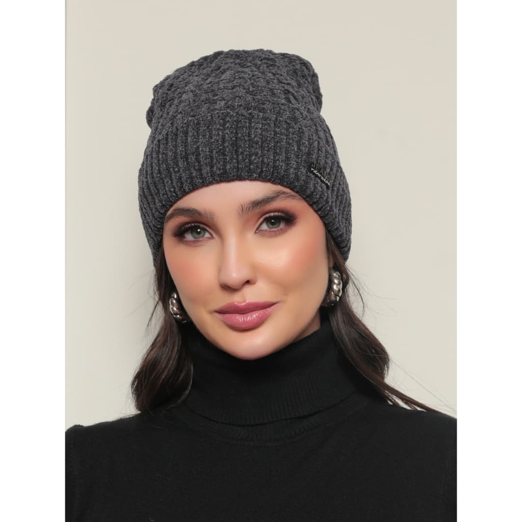 Touca Feminina de inverno Gorro Estilosa Toca de frio Tendencia 2025