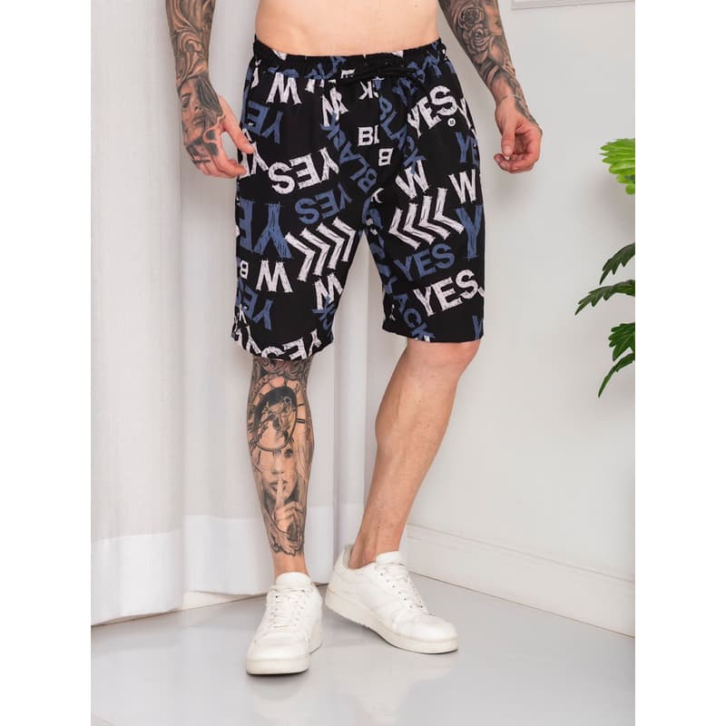 Bermuda importar Com estampa tactel com elastano elástico  masculinos top