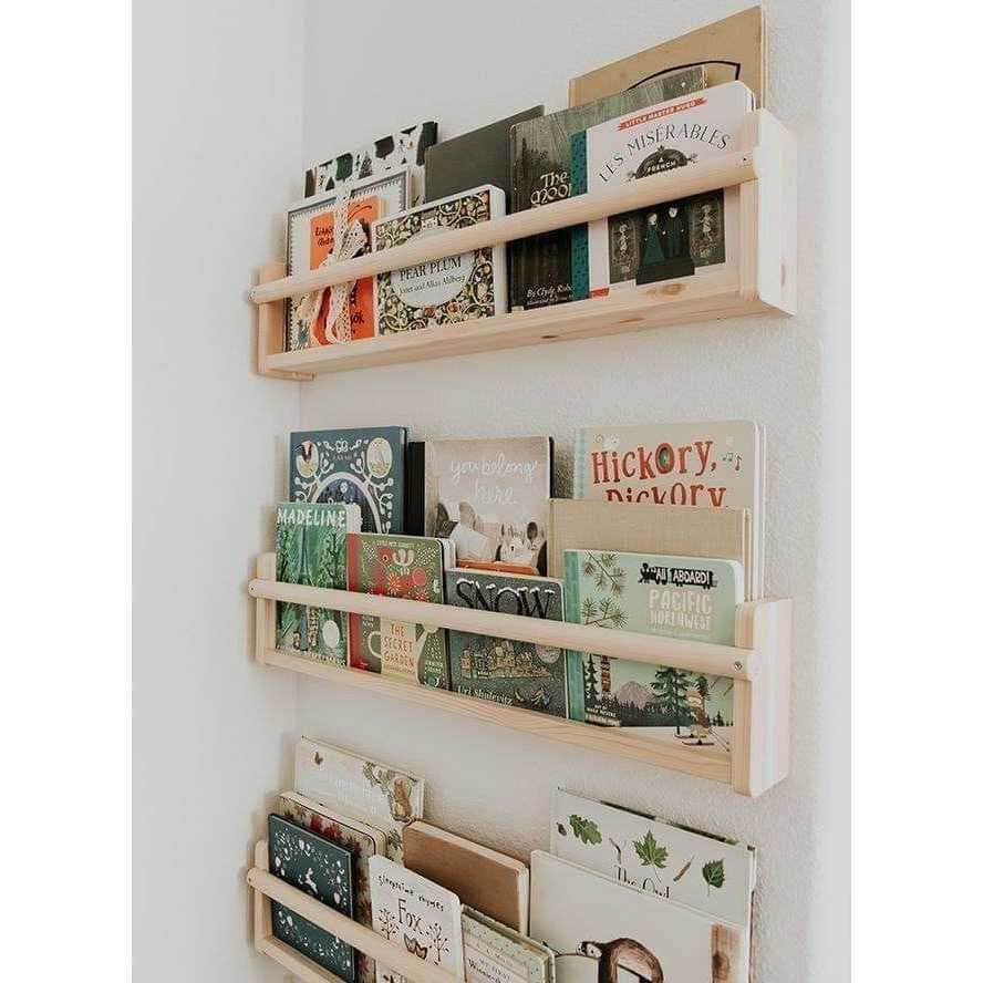 Prateleira Com 1 Metro Para Livros, Revistas e Condimentos