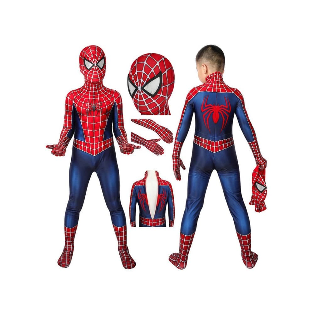 Fantasia Infantil Homem Aranha Tradicional - Foto real - Envio Imediato.