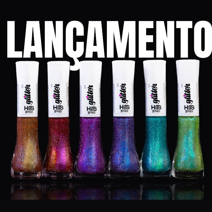 Esmalte HITS - Glitter Refletivo Multchrome