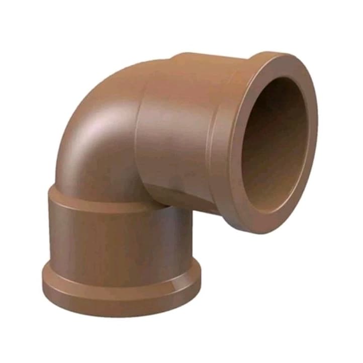 Cotovelo Joelho para Água Soldável Marrom 90° 20MM 25MM 32MM 50MM