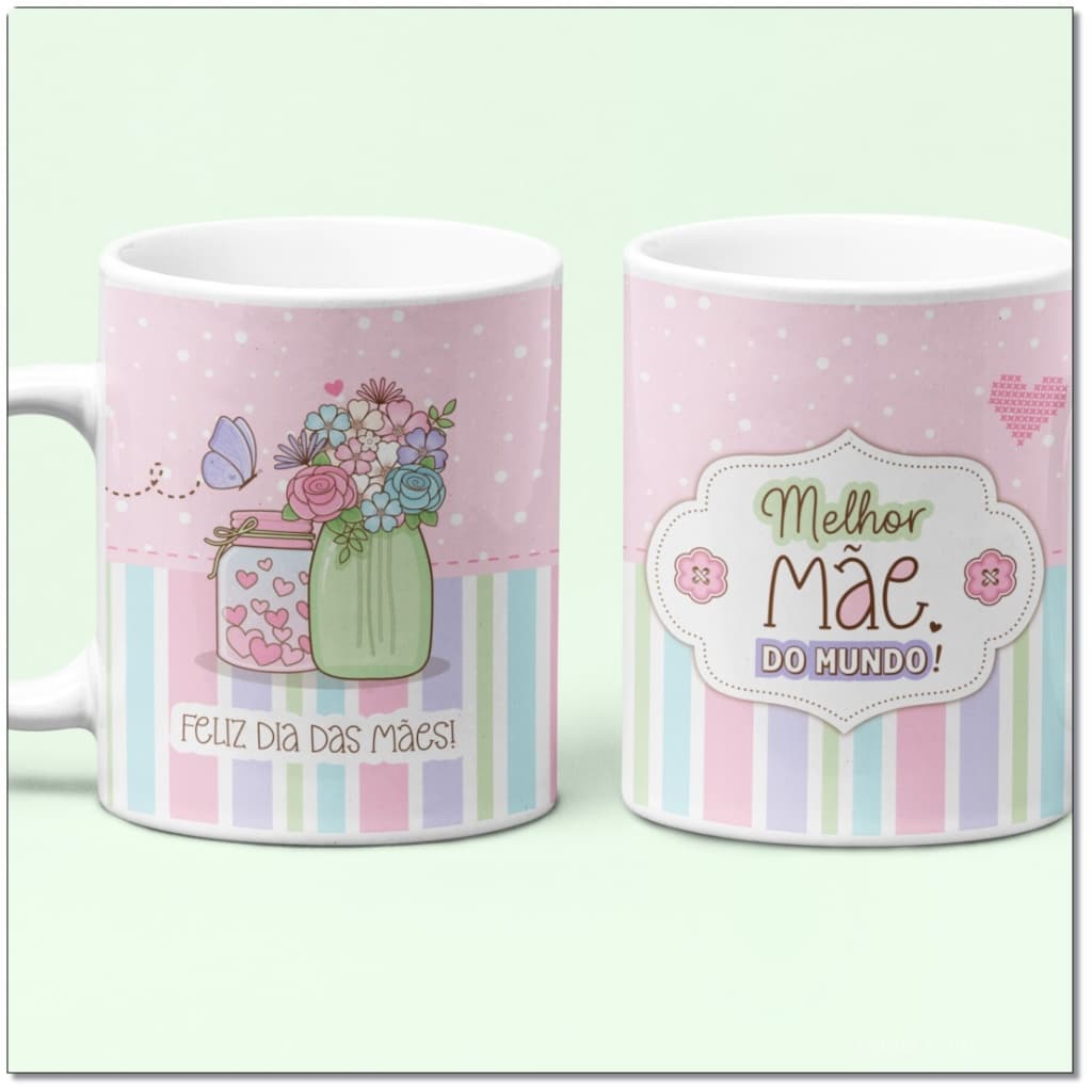 Caneca Personalizada Melhor Mãe Do Mundo2