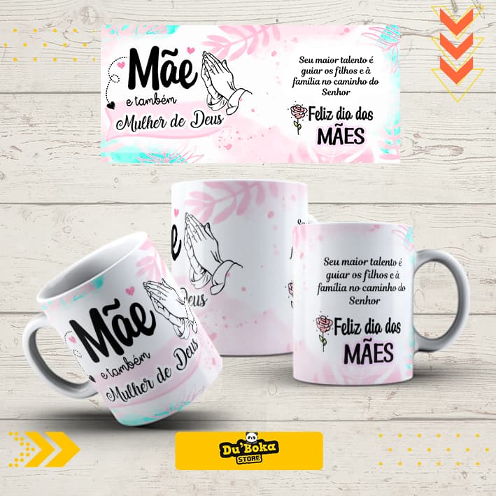 Caneca Personalizada Mãe Com Frase