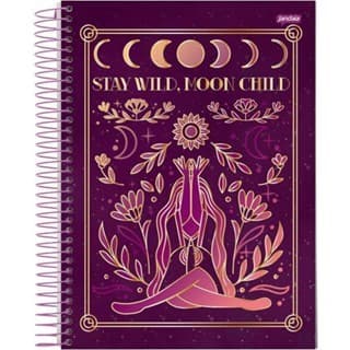 Caderno Mystic College Signos Cosmos - 80fls