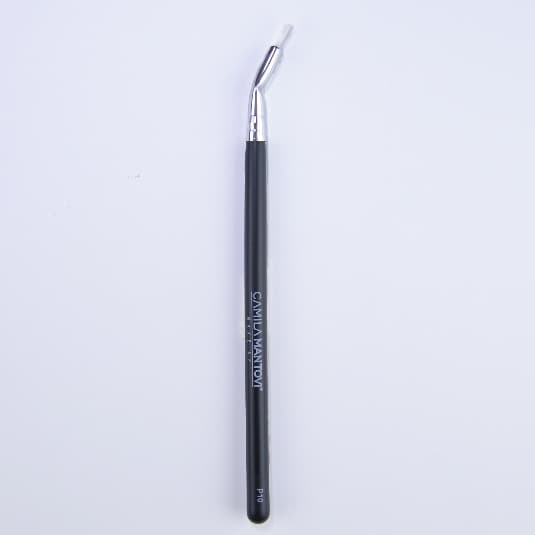 Pincel Profissional Curvado Para Delinear Camila Mantovi Make Up P10