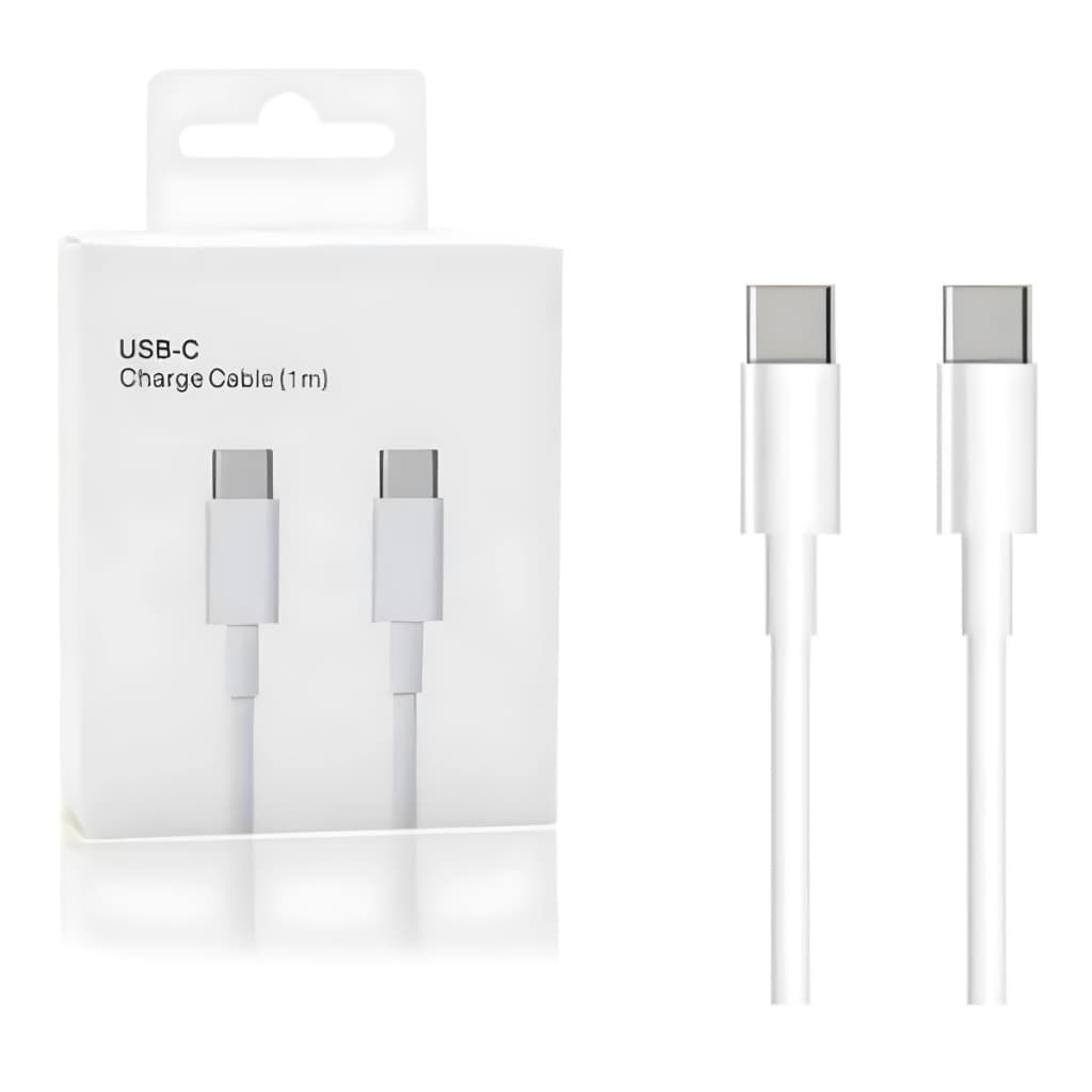 Cabo iPhone Tipo C USB-C 1m para todos iPhone 15 15 Pro Max 15 Plus
