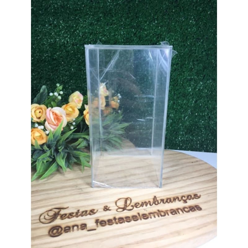 Cúpula em Acrílico Caixa Cúpula de Acrílico Transparente 8x15cm - Cupula para caixas de Luxo Lembrancinhas