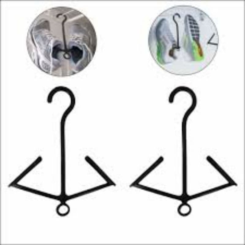 Kit 4 unidades Cabide De Tênis Plástico Seca Tênis