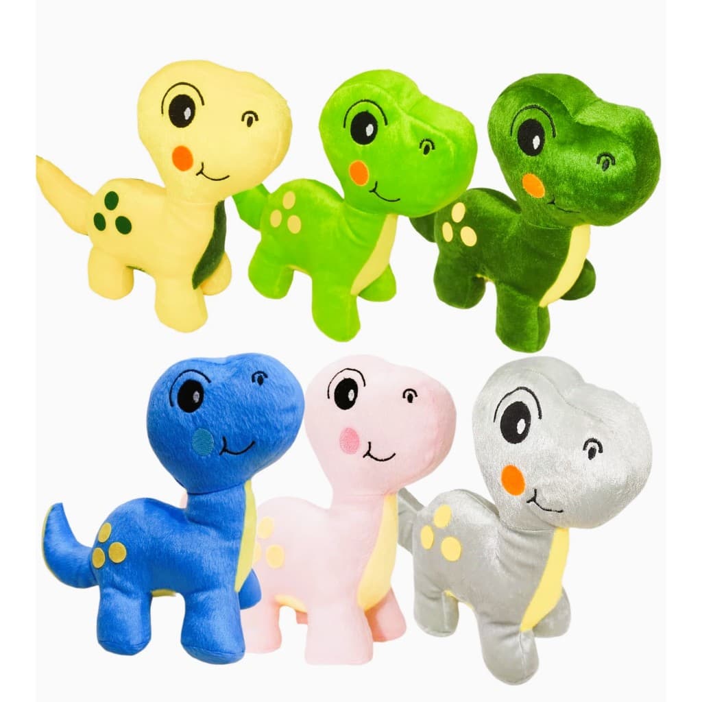Dinossauro de Pelúcia Velboa Dino 27cm Decoração Infantil