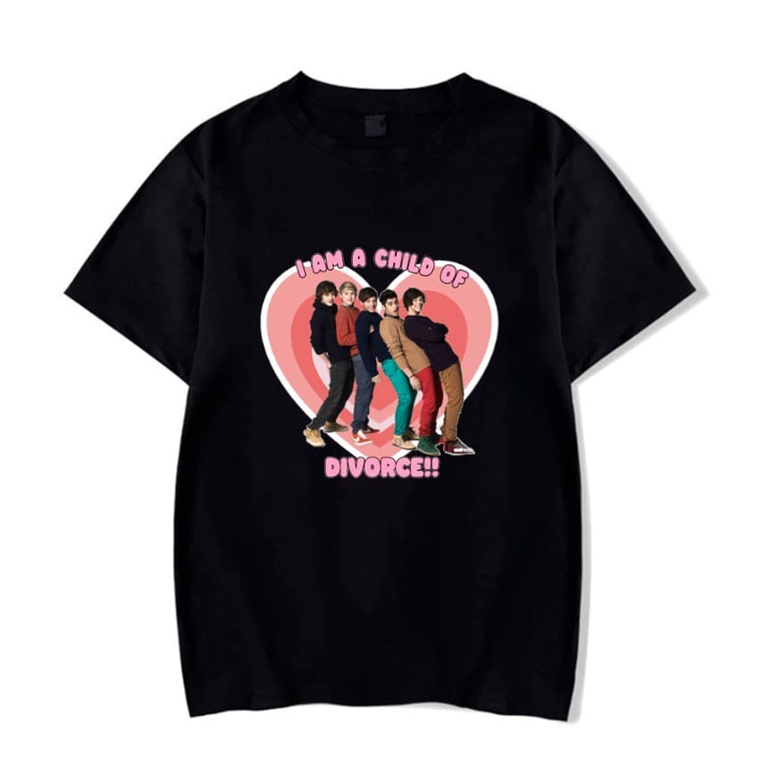 Camiseta Unissex T Shirt Algodão One Direction I Am a Child Of Divorce