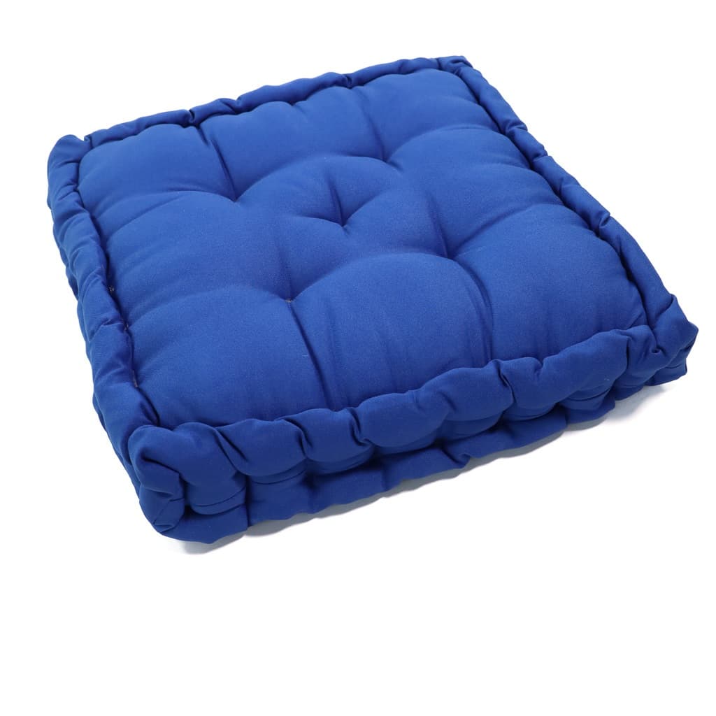 Almofada Cheia Futon Alta Turca Cor Lisa 40x40x10cm Almofada Assento Decoração Espaço Zen