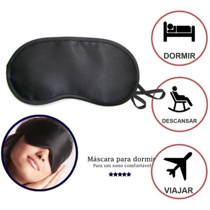 máscara tapa olhos