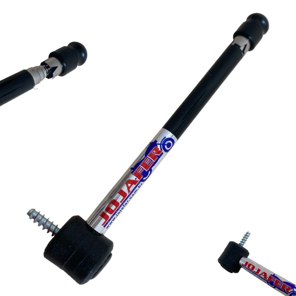 Antena Corta Pipa Yamaha Xmax 250 6 Estágios Preta