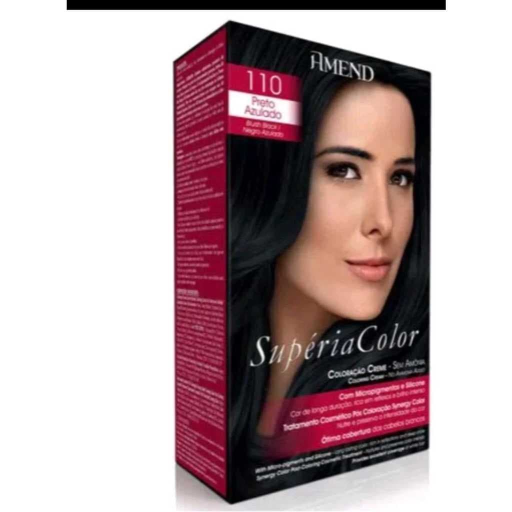COLORACAO  Amend Supéria Color 110 Preto Azulado