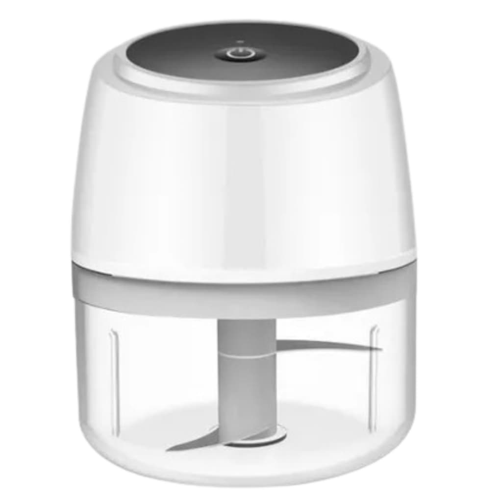 Mini Processador Moedor Elétrico Alho Sem Fio Alimentos Usb