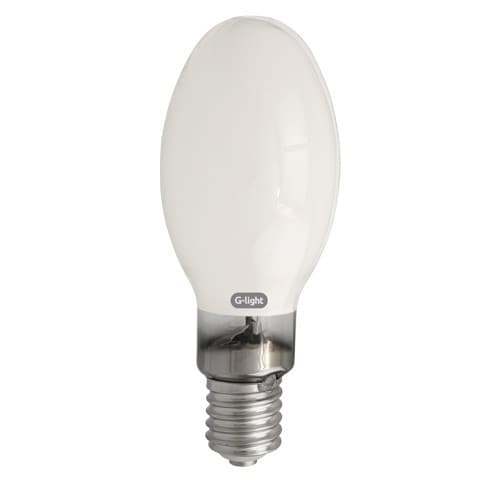 Lâmpada de Sódio 400W Oval E40 Leitosa 2000K Poste iluminação publica praças G-light