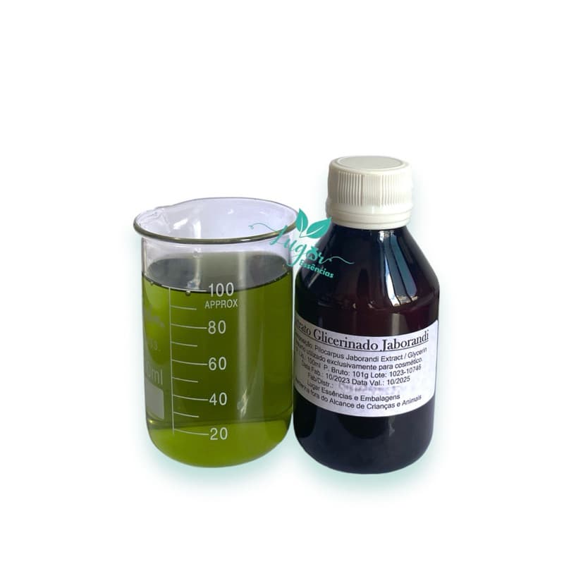 Extrato Glicerinado Jaborandi 100ml - Uso Cosmético