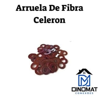 Arruela De Fibra Celeron Para Ventilador 50 Unidades