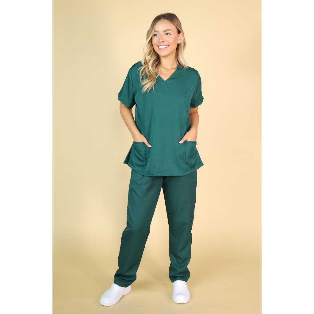 Pijama Cirurgico Tradicional Feminino Scrub Veterinaria Enfermagem Medicina Dentista