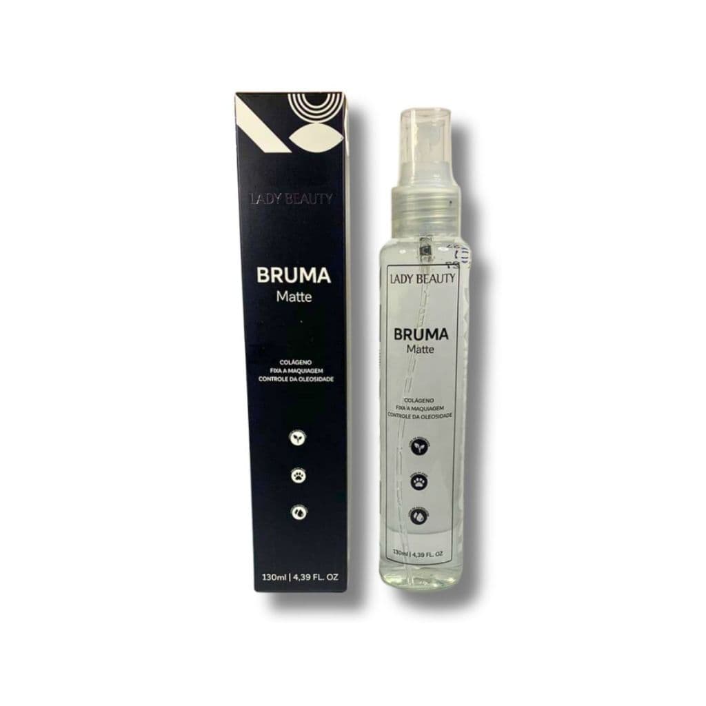 Bruma Matte Lady Beauty Fixa Maquiagem Controla Oleosidade