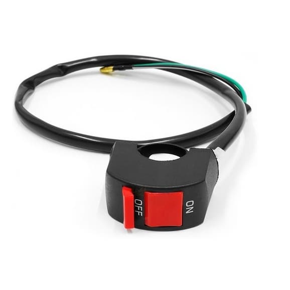 Botao Interruptor Liga Desliga Farol Aux Milha Moto Guidao