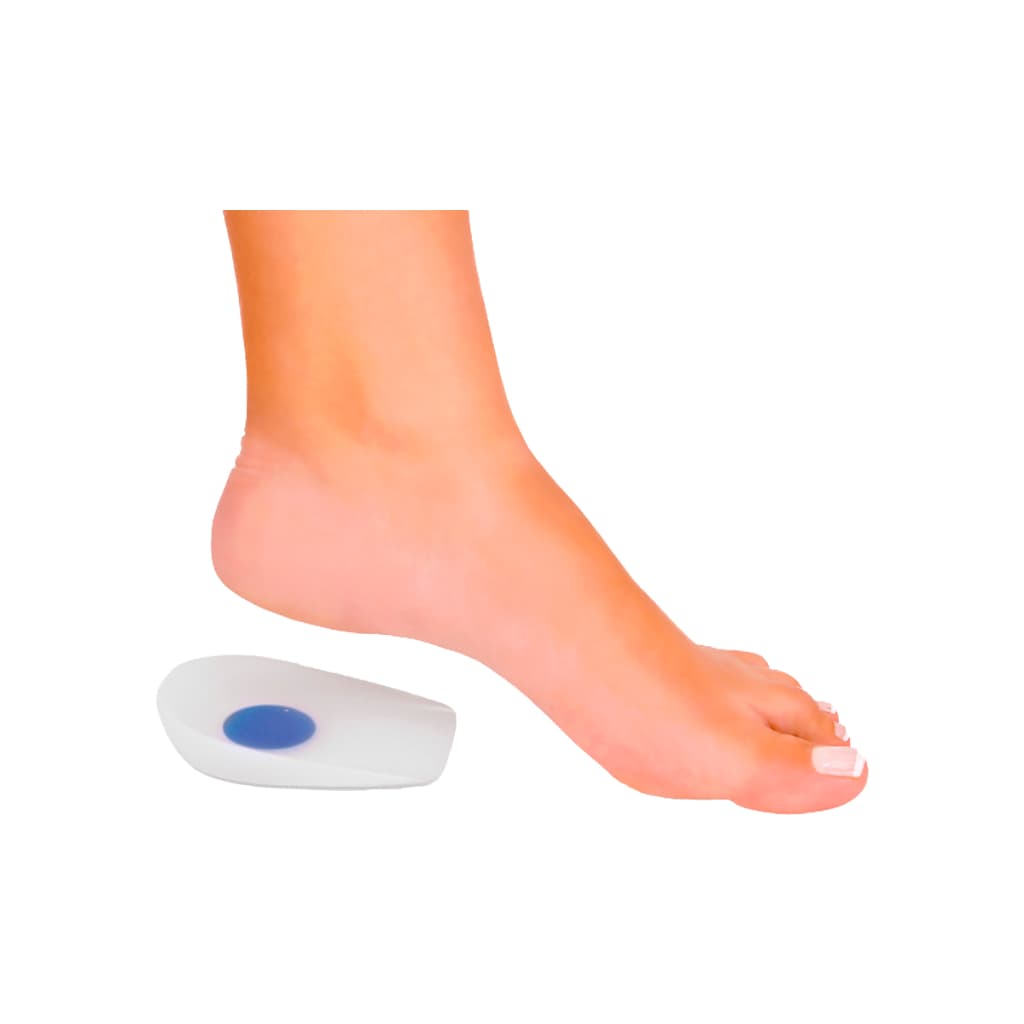 Par de Calcanheira Ortopédica 100% Silicone Premium Durável Esporão