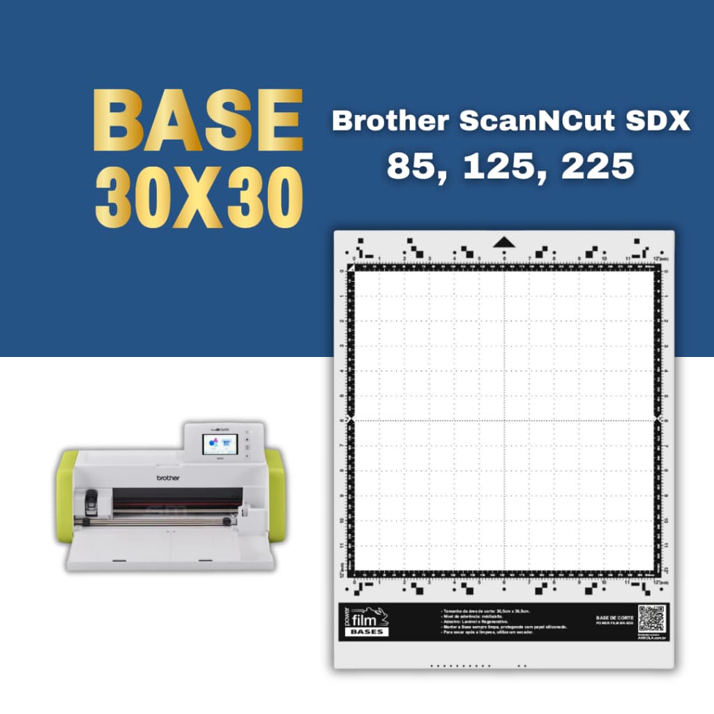 Base de Corte 30x30 ScanNcut SDX - Com Cola - Espessura Original
