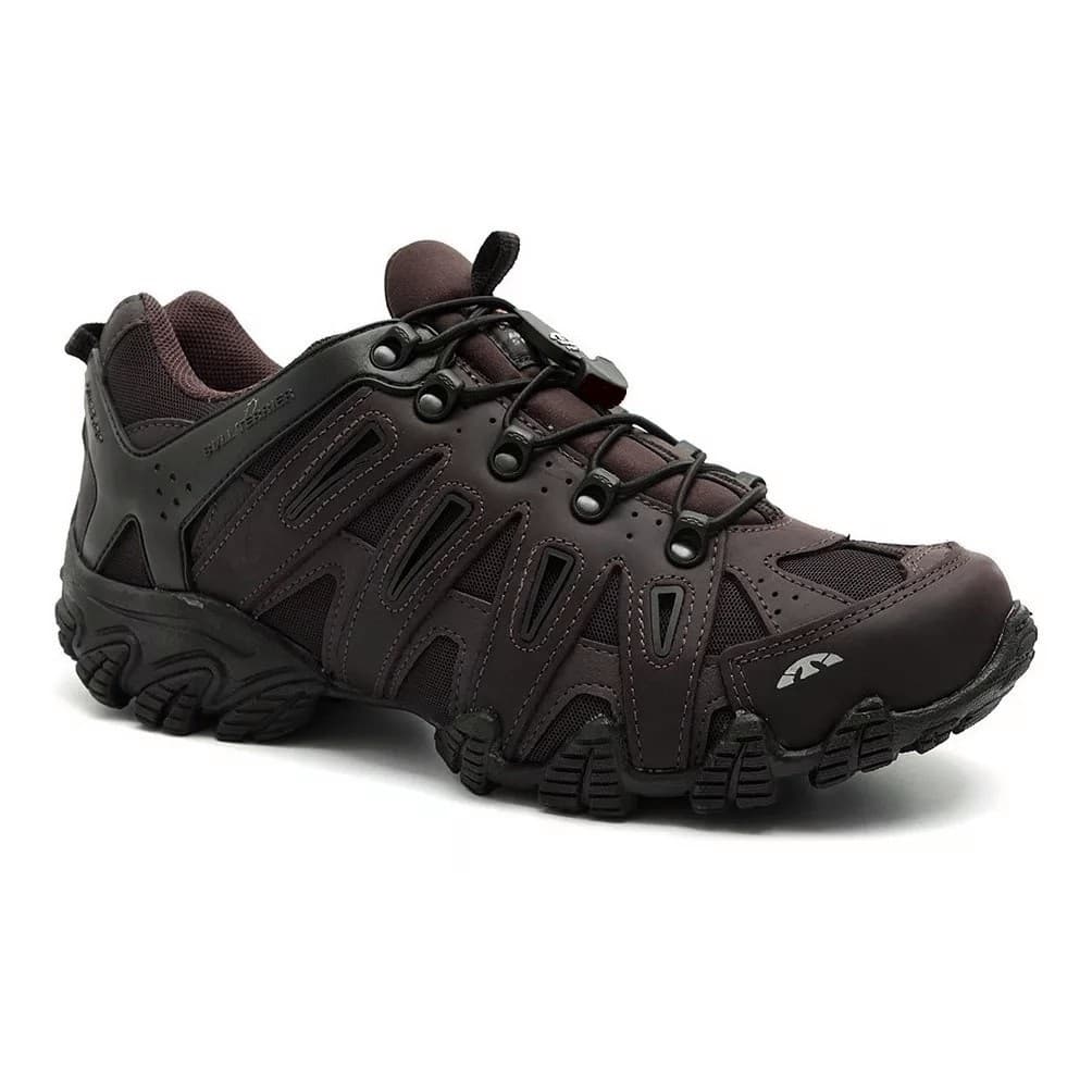 Tenis Bull Terrier Dragon 3 Masculino Marrom Couro Legitimo Original