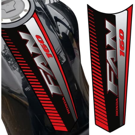 Adesivo Gravata Faixa Laminada Para Moto CG Fan 160
