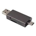 Leitor De Cartão usb tipo/c Windows, Mac OS e Linux.