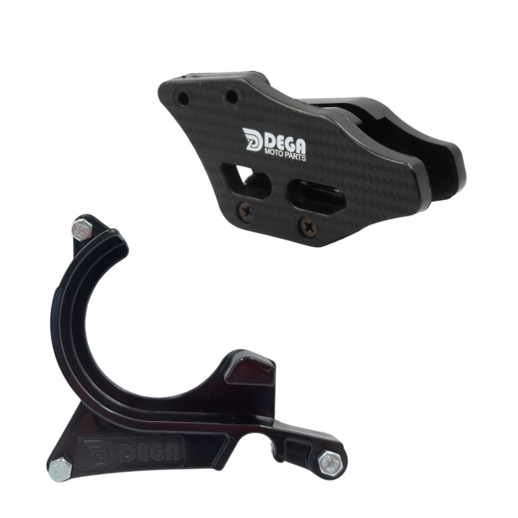 Kit Guia De Corrente Honda XR 250 / XRE 300 + Protetor Anti-block XR 250 XRE 300 Tornado Trilha